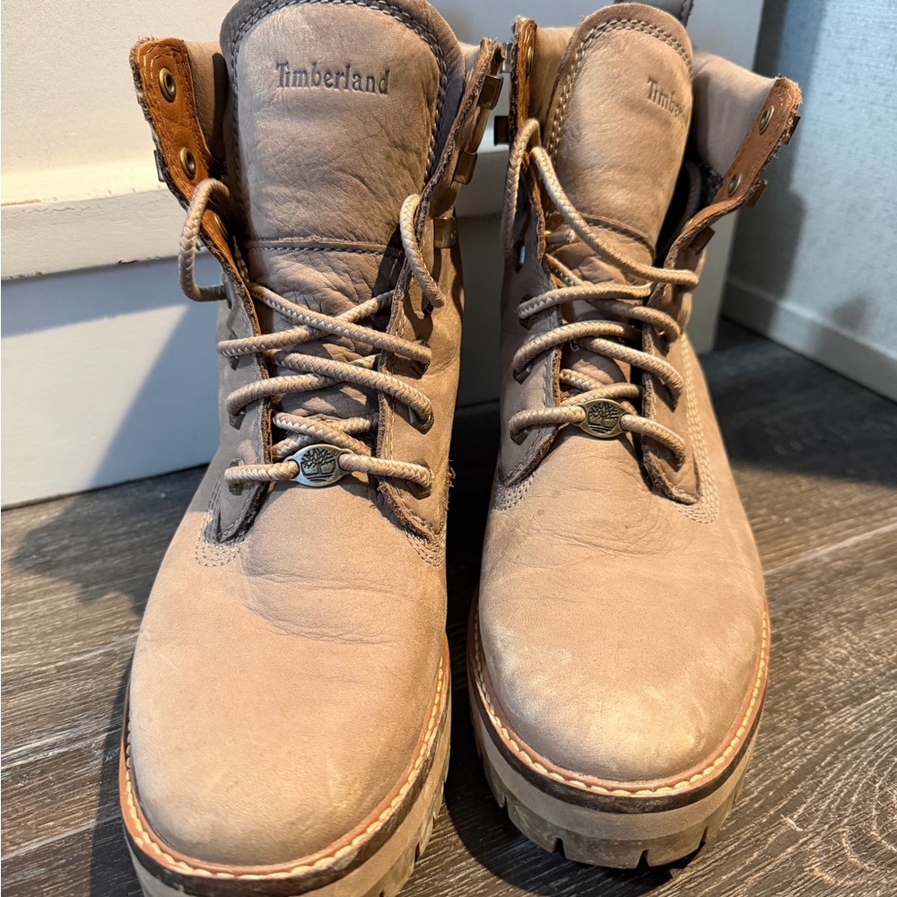 Timberland Women's Combat Boots - Brown